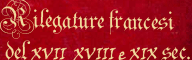 rilegature francesi